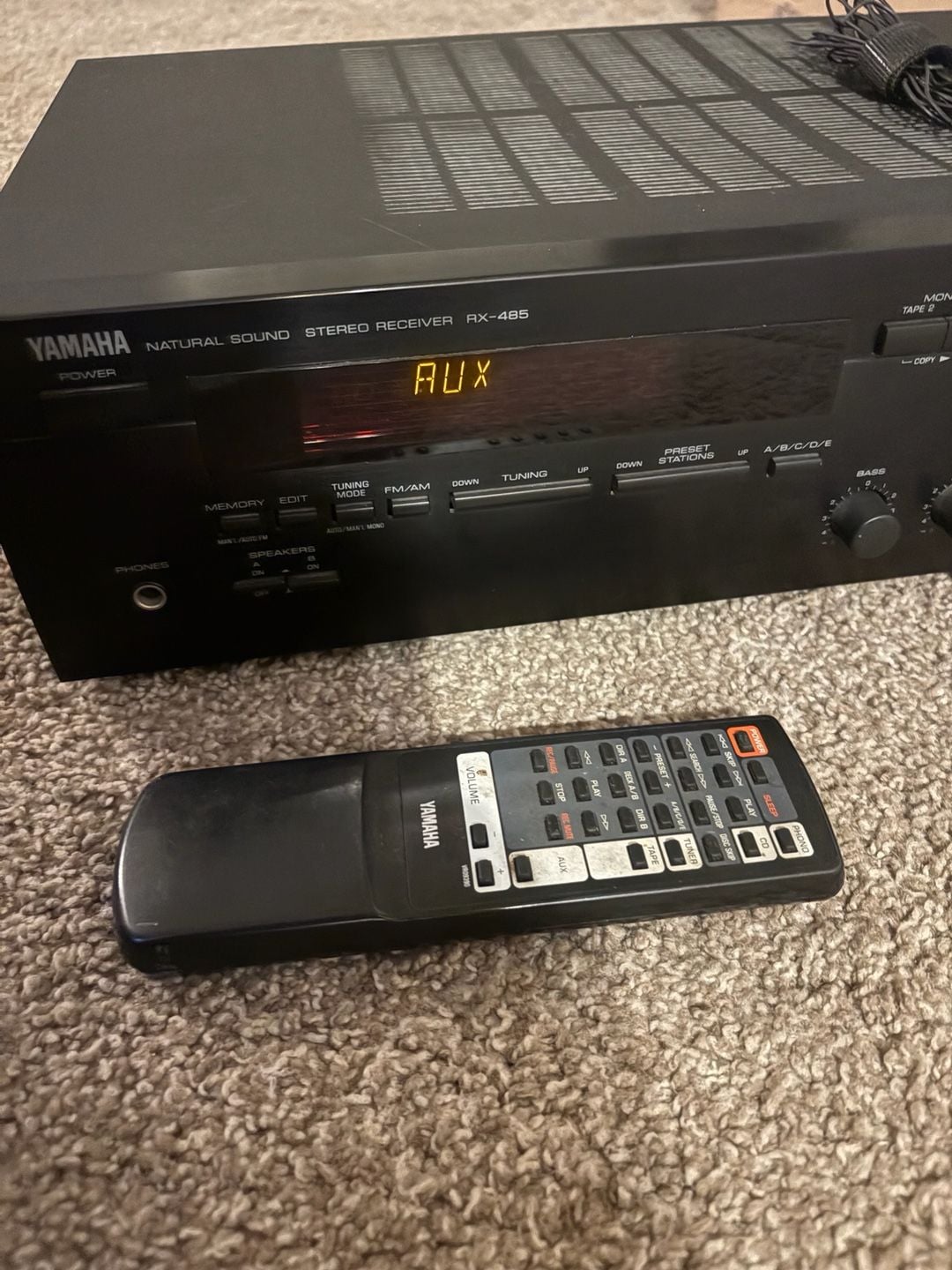 Yamaha Natural Sound Stereo Receiver RX-485 2