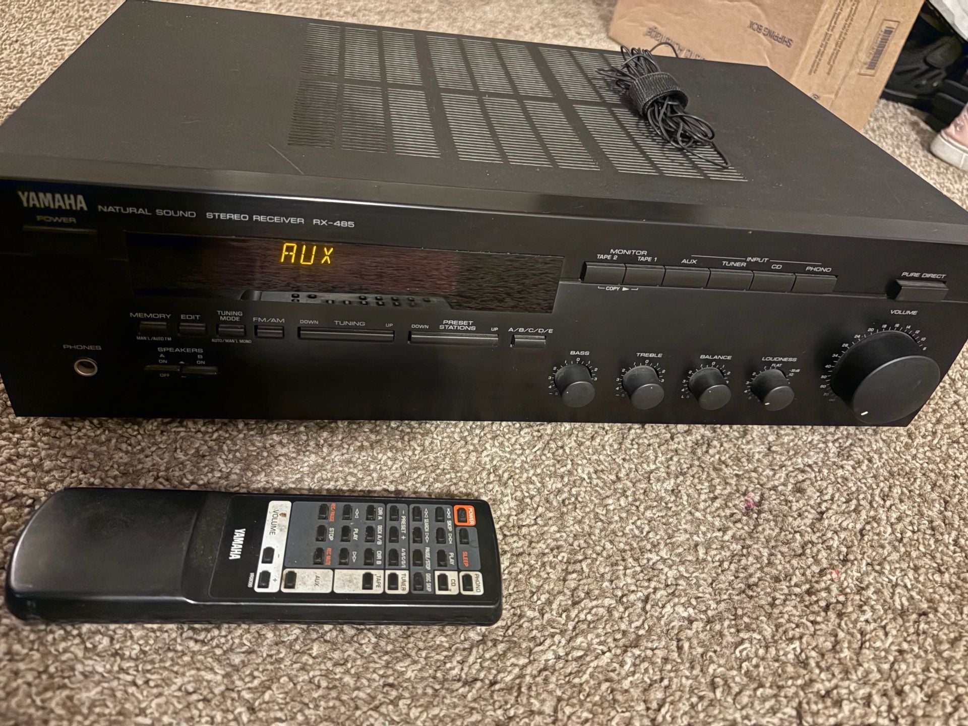 Yamaha Natural Sound Stereo Receiver RX-485 4