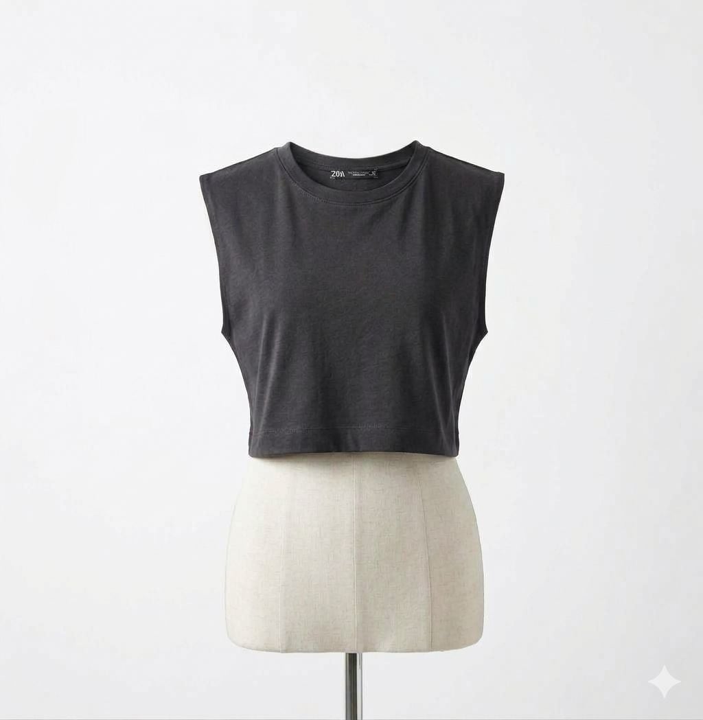 Zara sleeveless top 2
