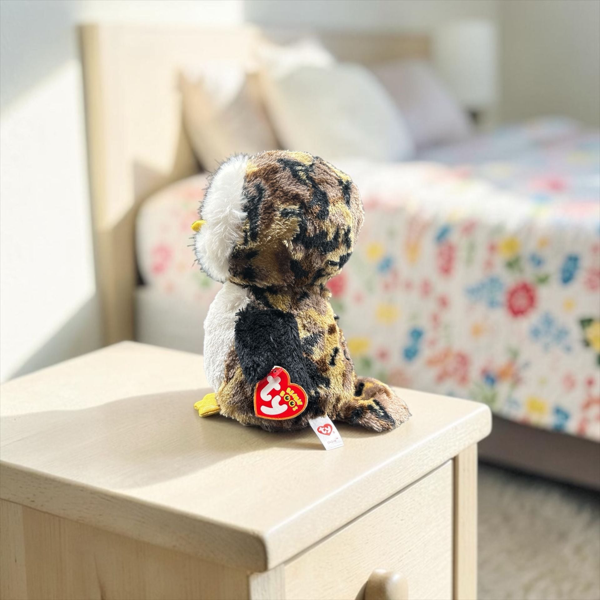 Ty Beanie Boos Owliver Camo Owl Plush Toy 2