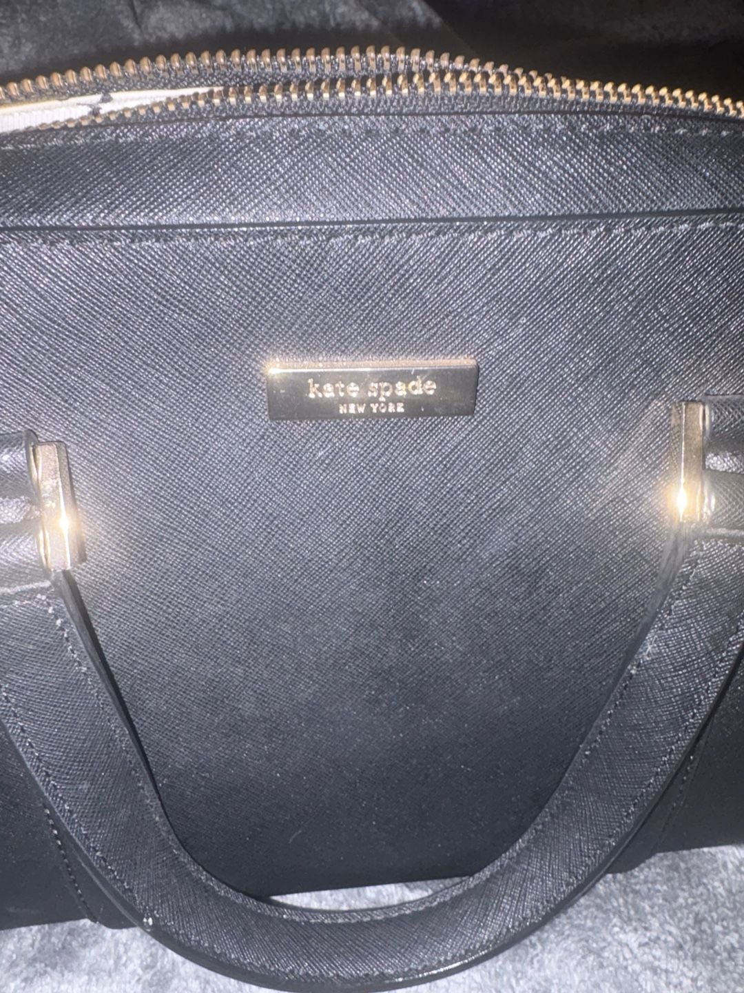 Kate Spade Newbury Lane Cassie Black Saffiano Leather Handbag 3