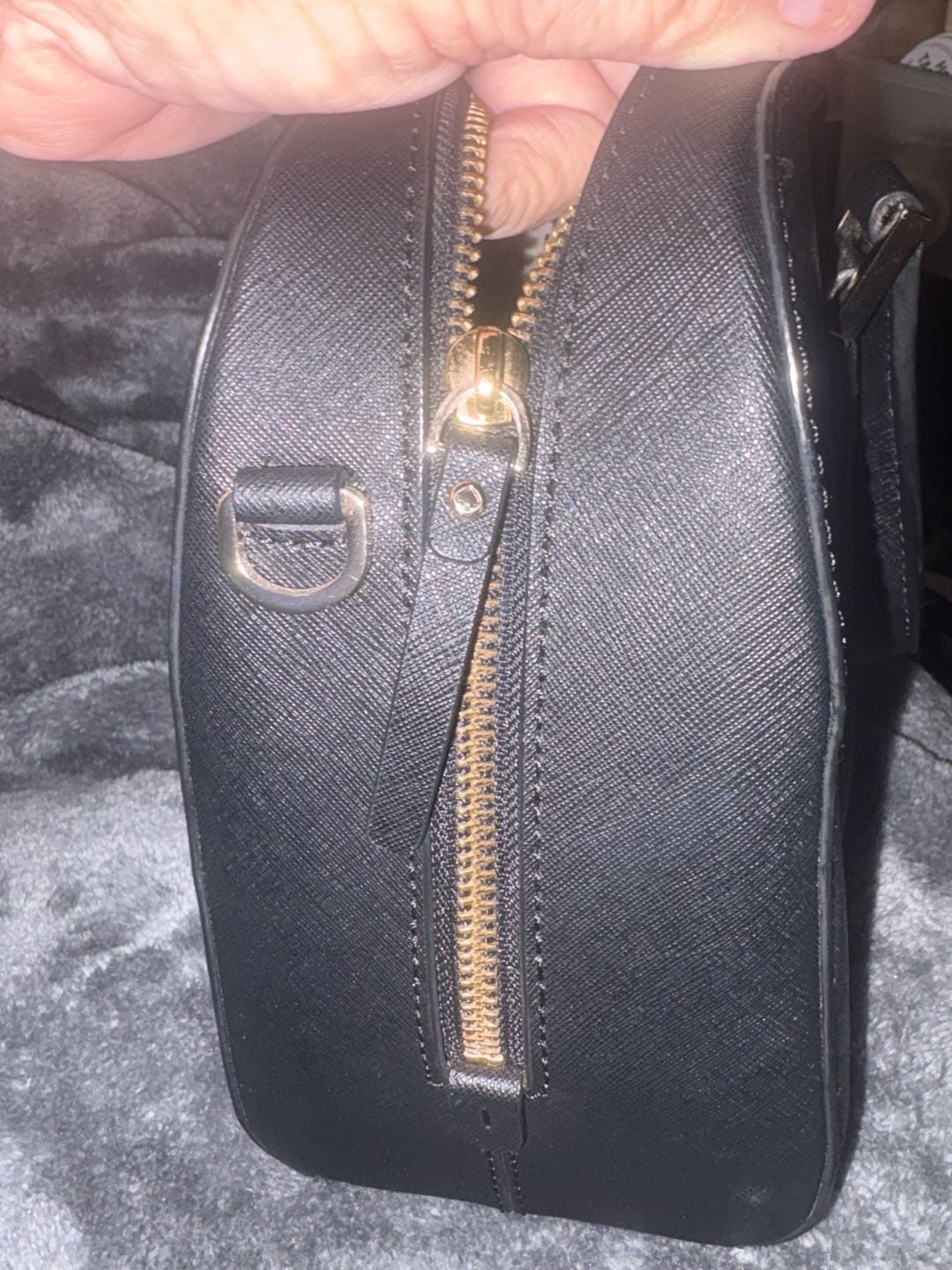 Kate Spade Newbury Lane Cassie Black Saffiano Leather Handbag 5
