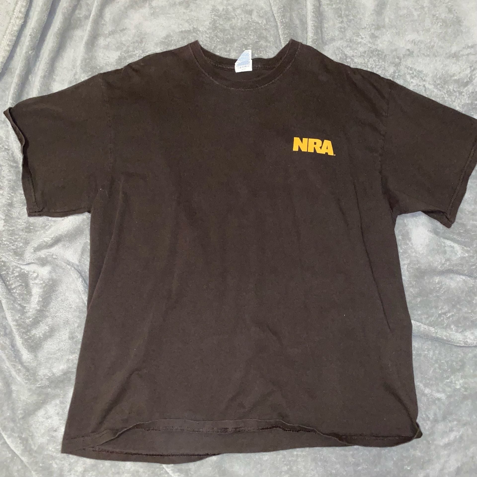 NRA Group Therapy T-Shirt Size XL Brown Cotton 4