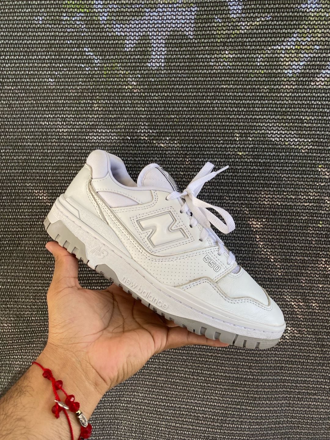 New Balance 550 White Grey Sneakers 2
