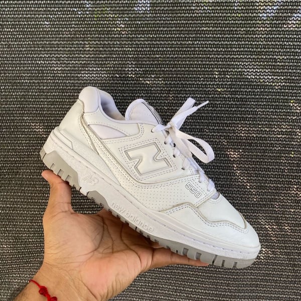New Balance 550 White Grey Sneakers