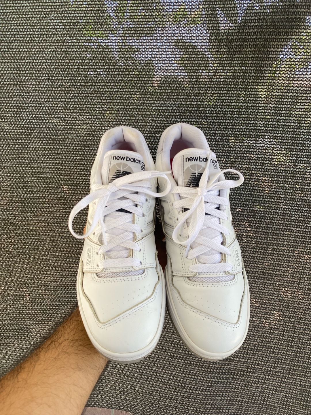 New Balance 550 White Grey Sneakers 3