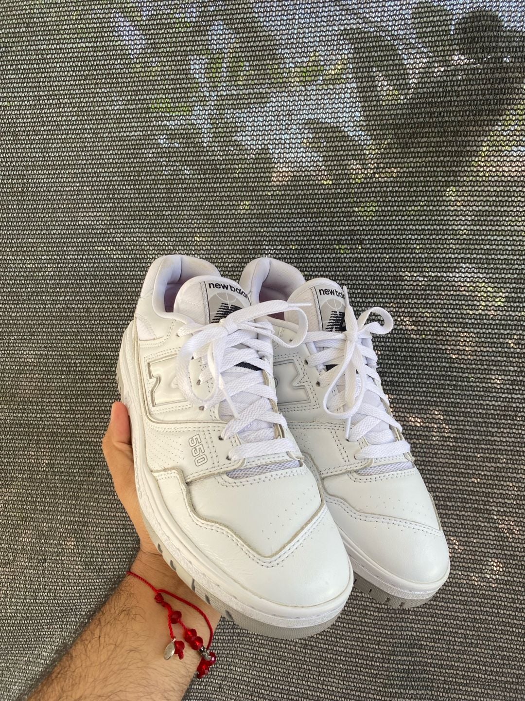 New Balance 550 White Grey Sneakers 4
