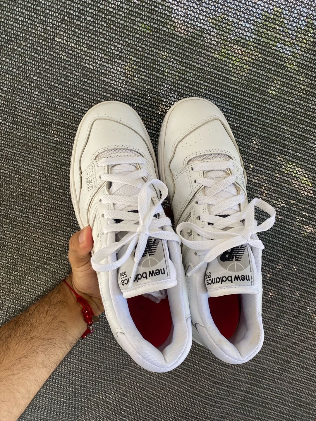 New Balance 550 White Grey Sneakers 5
