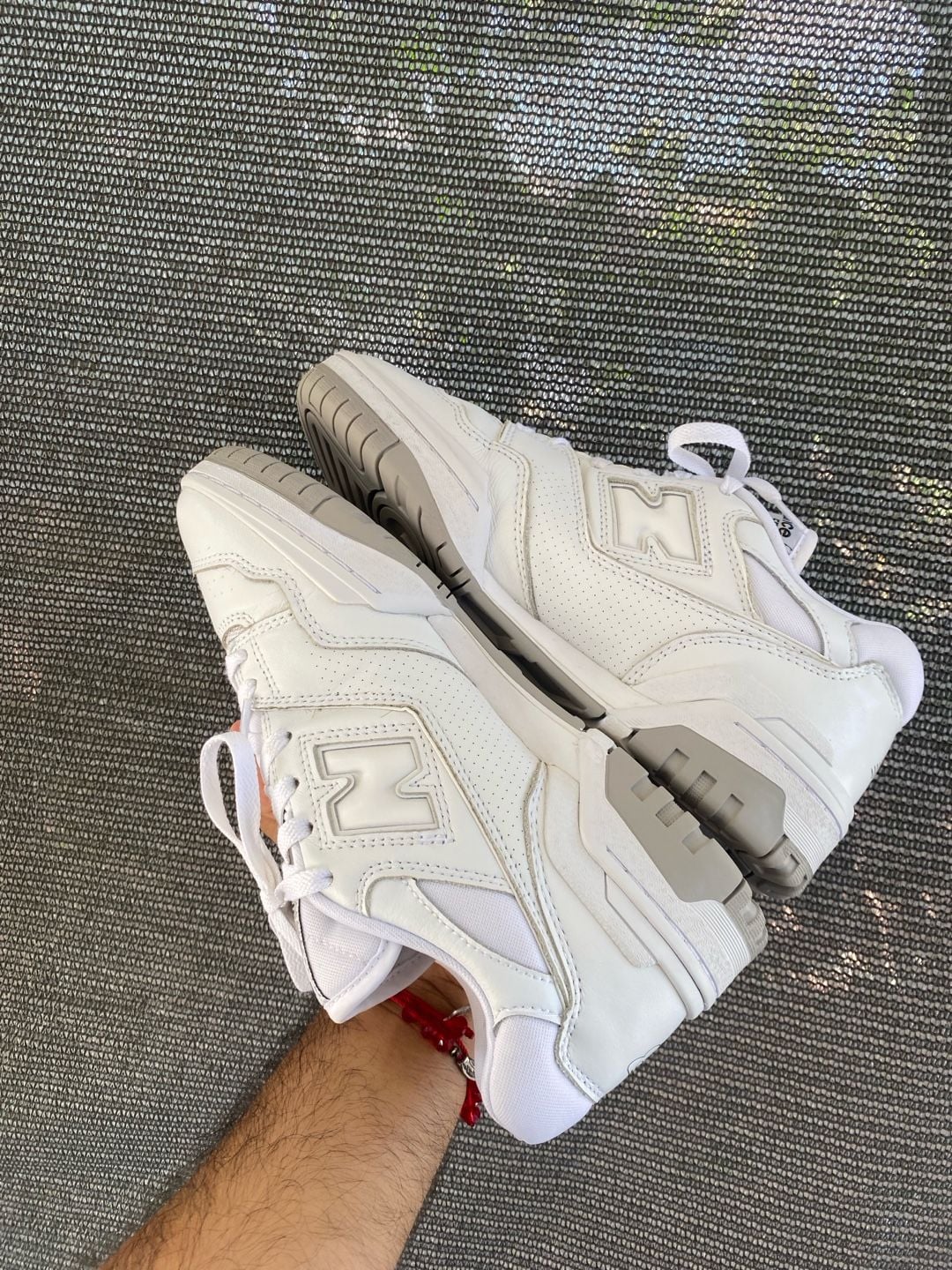 New Balance 550 White Grey Sneakers 6