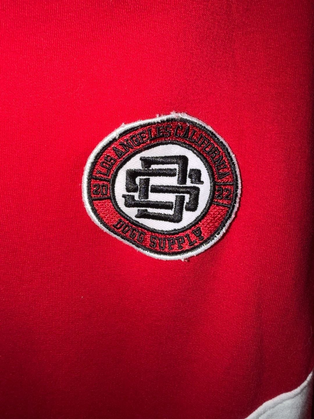 Dogg Supply by Snoop Dogg Full Zip Track Jacket Size XS Red Black White 3