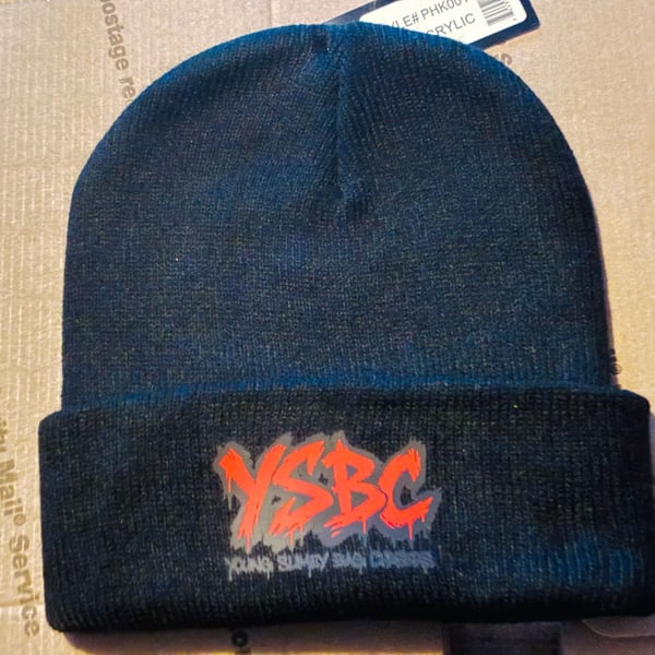 YSBC Beanie Black Young Slimey Bag Chasers Hat