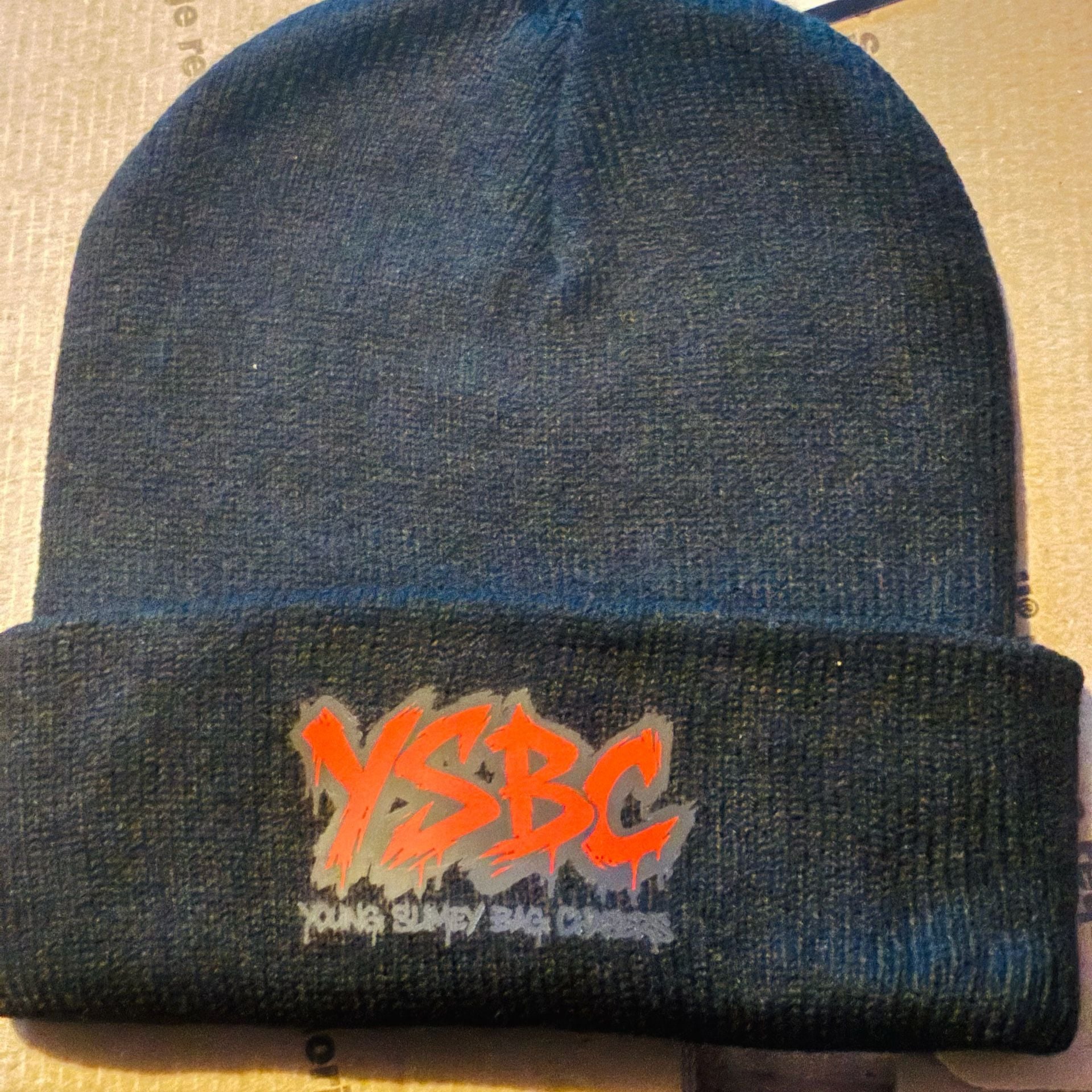 YSBC Beanie Black Young Slimey Bag Chasers Hat 2