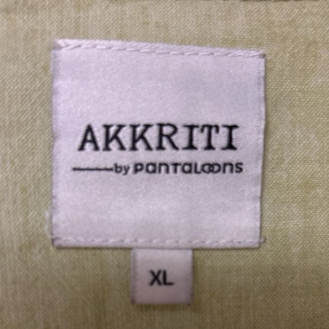 Akkriti By Pantaloons Embroidered Tunic Size XL Green 4
