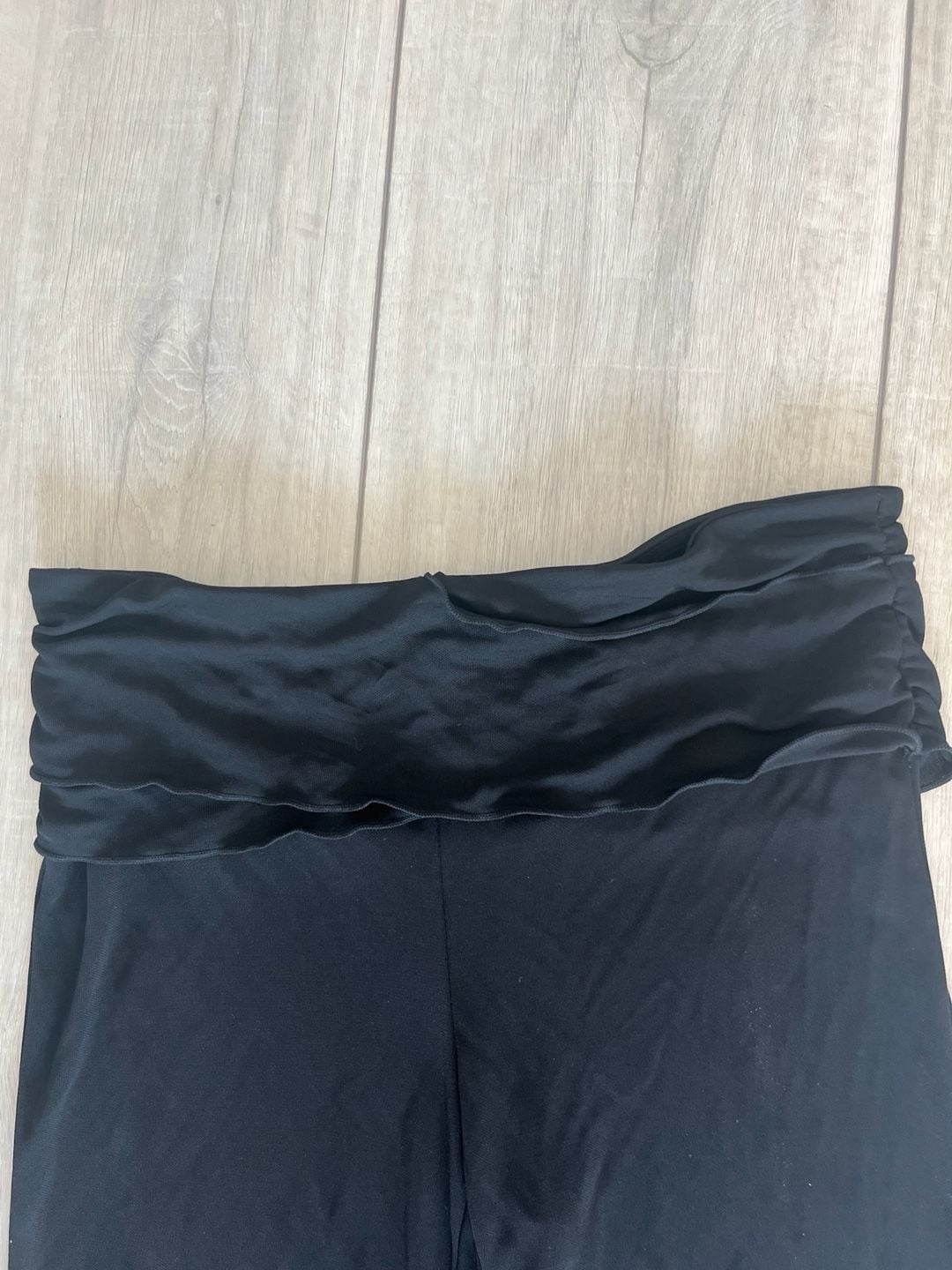 EDIKTED Wide Leg Foldover Pants (Women) 4