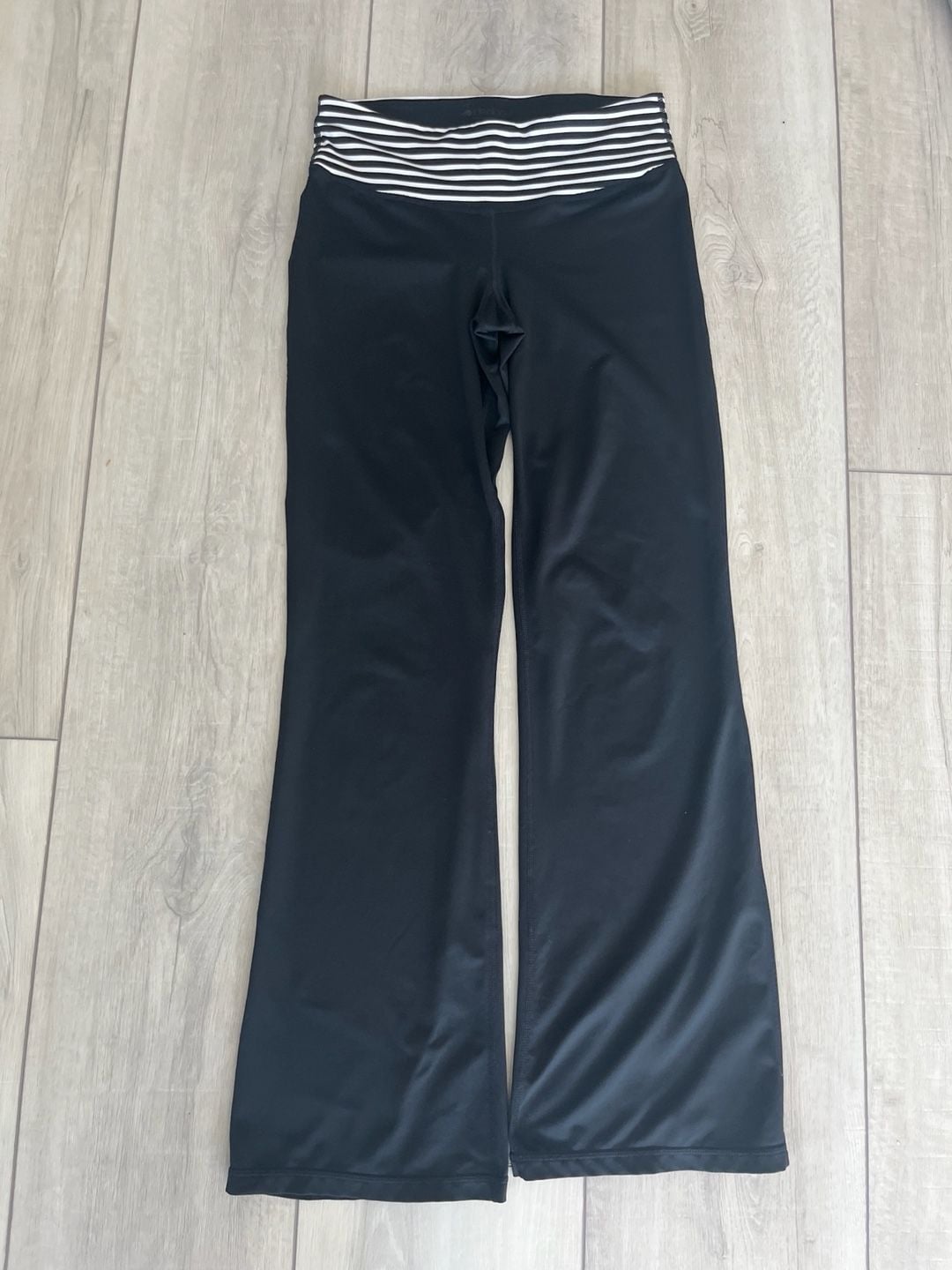 EDIKTED Wide Leg Foldover Pants (Women) 6