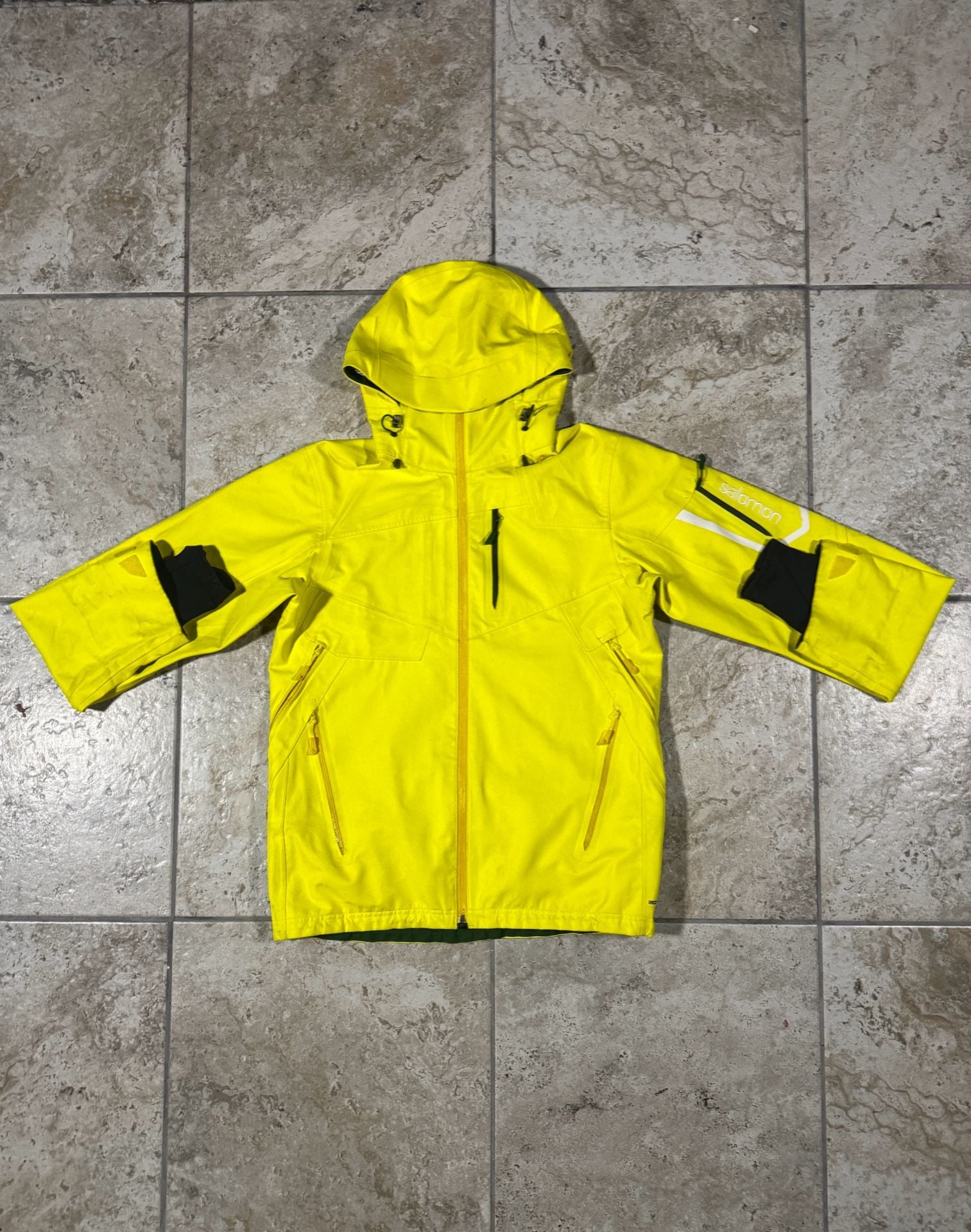 Salomon Ski Jacket Yellow 2