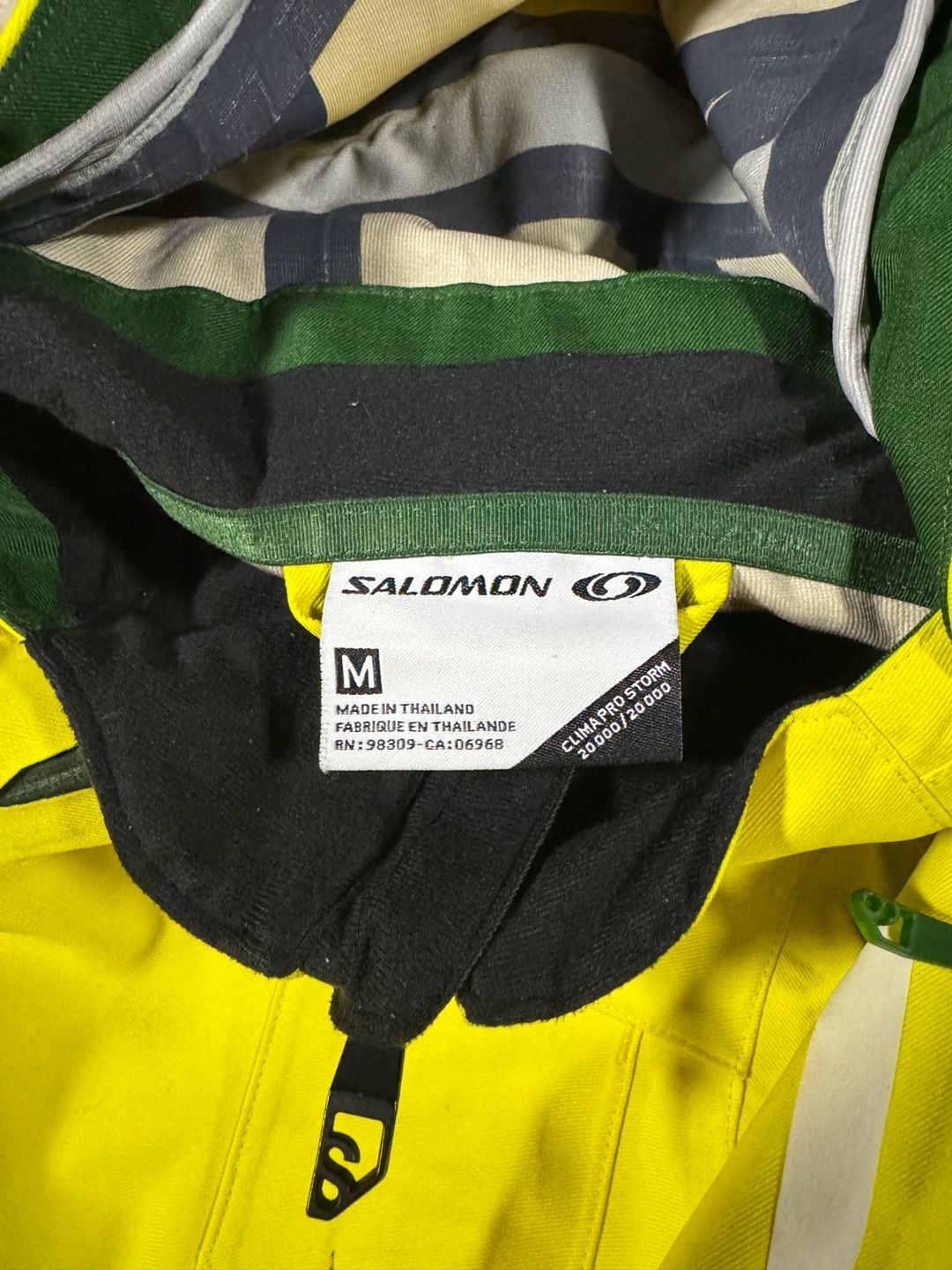 Salomon Ski Jacket Yellow 11