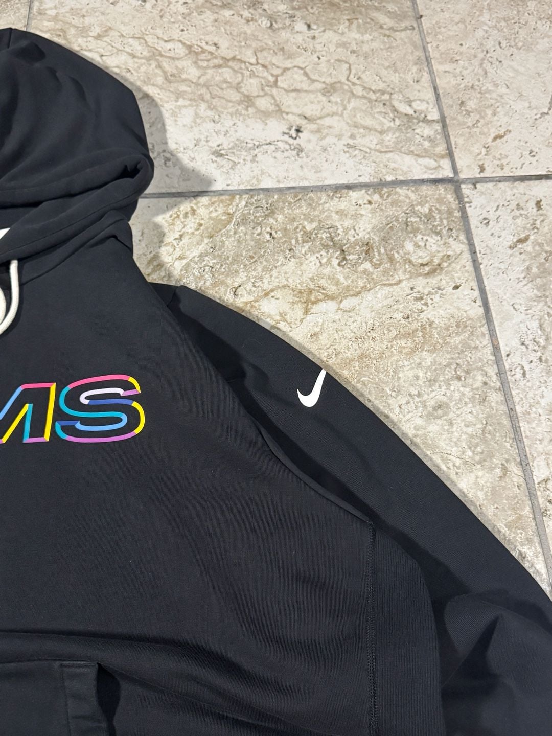 Nike Rams Crucial Catch Pullover Hoodie Size 3XL Black NFL 4