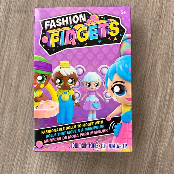 Fashion Fidgets Collectible Fidget Doll 1 Mystery Doll