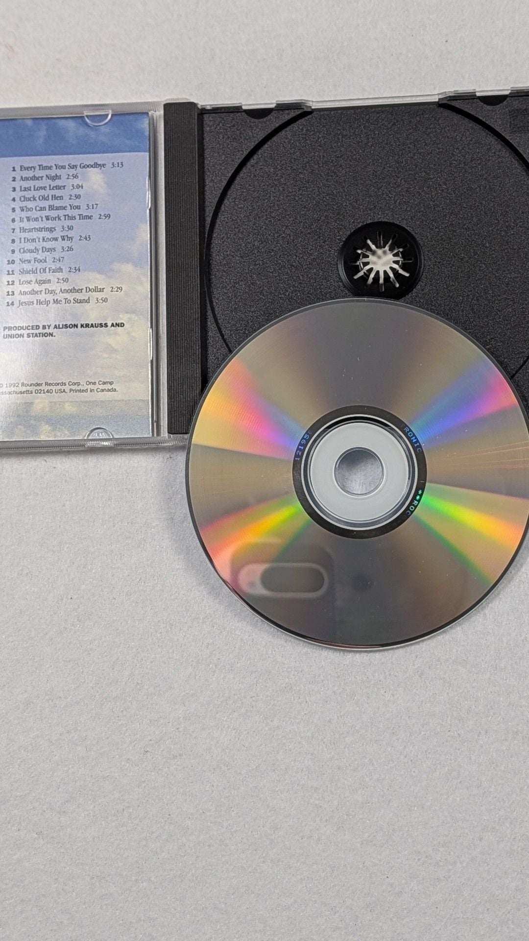 Alison Krauss & Union Station Every Time You Say Goodbye CD 4