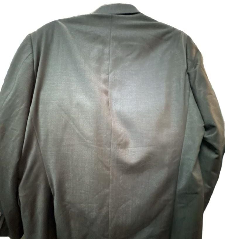 Donald J. Trump Signature Collection Wool Suit Jacket Size 41R Green 7