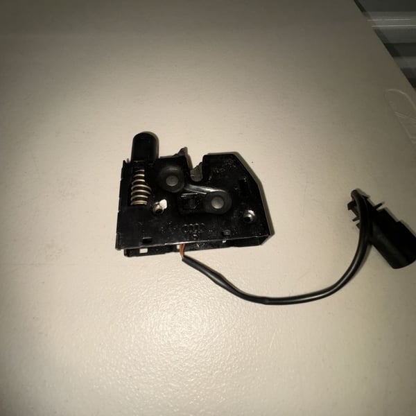 Audi Hood Latch Lock Mechanism