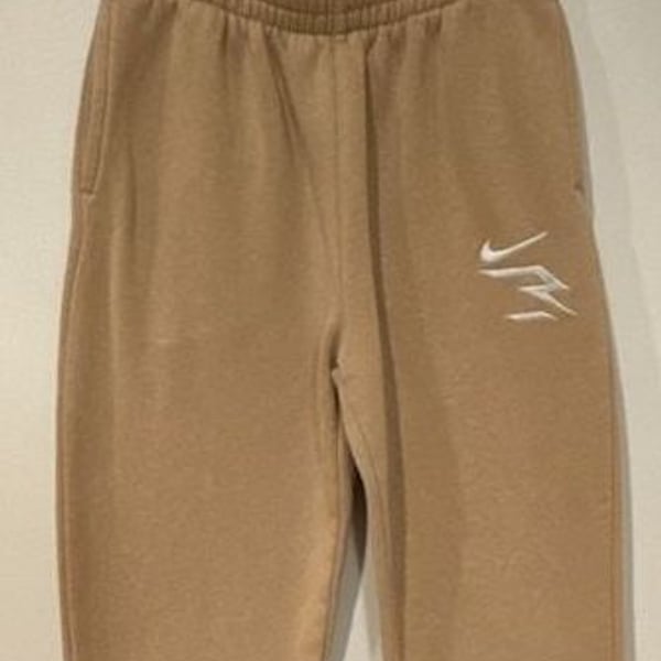 3 Brand by Russell Wilson Fleece Jogger Pants Size L 12-13YRS Tan