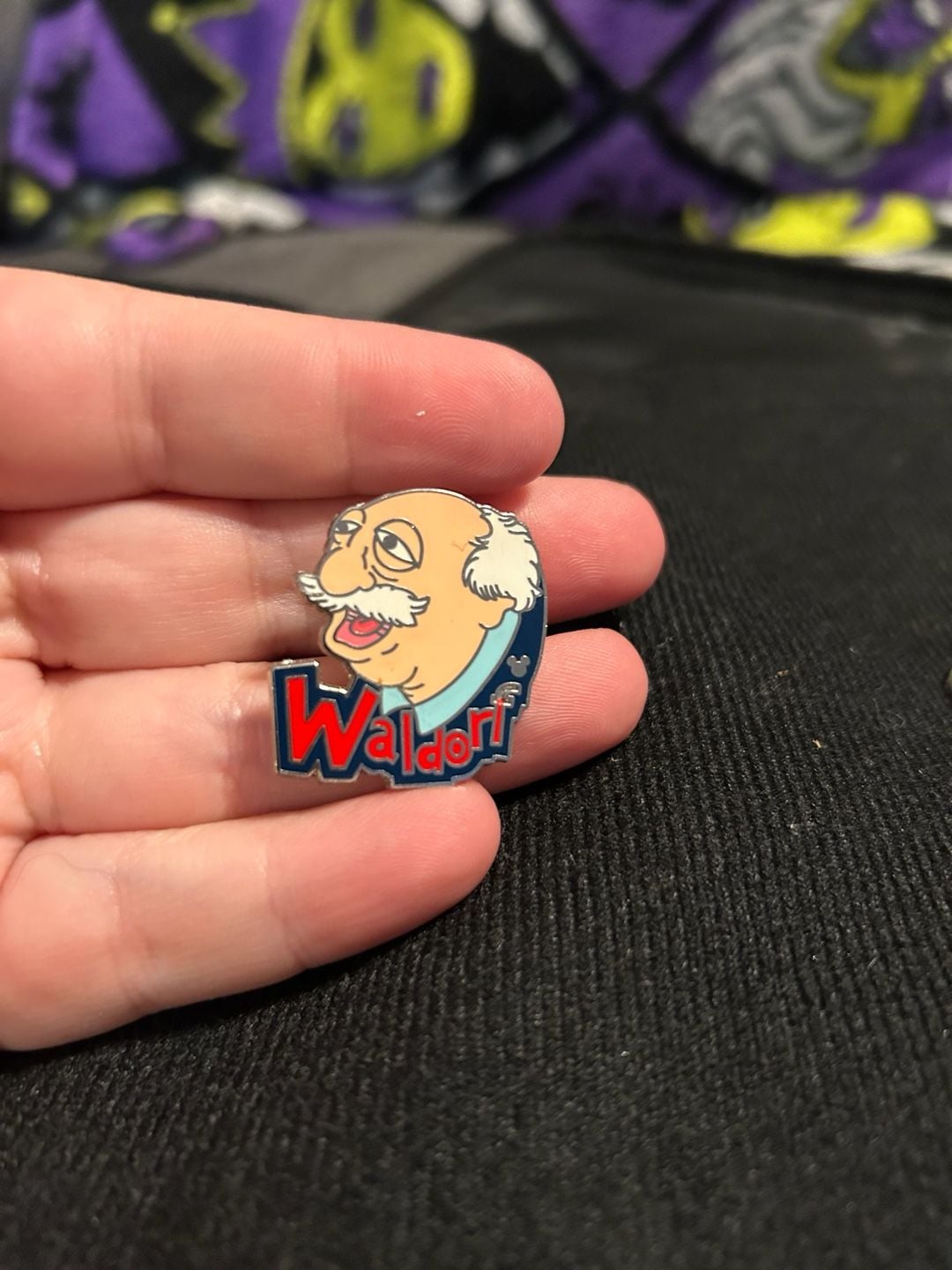 Disney Land Muppets WALDORF Hidden Mickey Disney Trading Pin #5/5 2008 1
