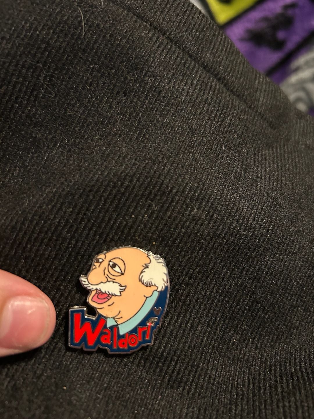 Disney Land Muppets WALDORF Hidden Mickey Disney Trading Pin #5/5 2008 2