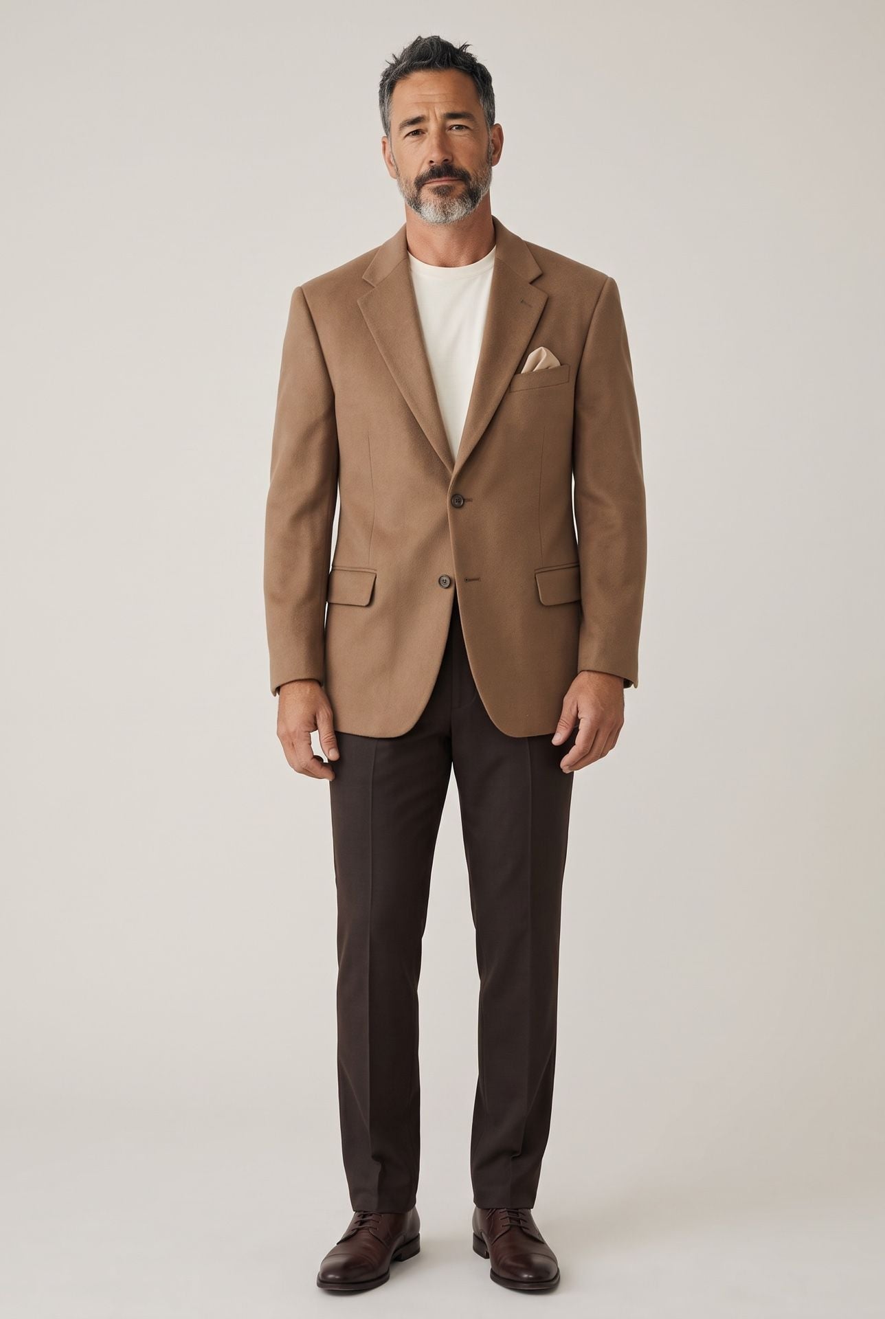 Gianfranco Ruffini Brown Suede Blazer Sport Coat 48R 2