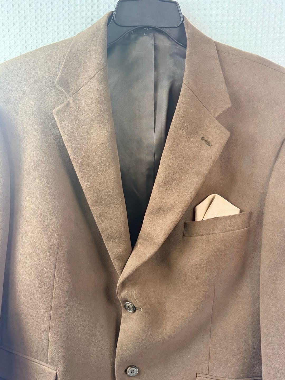 Gianfranco Ruffini Brown Suede Blazer Sport Coat 48R 4