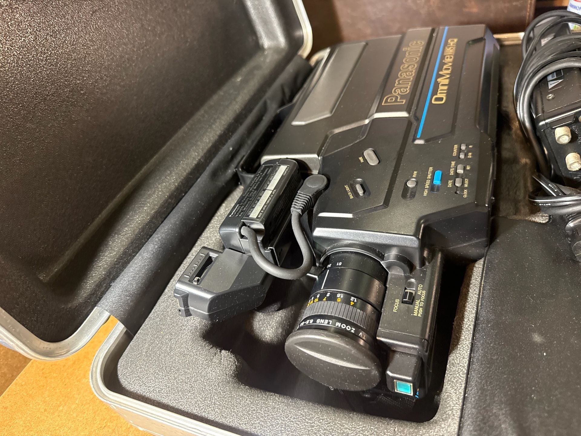 Panasonic OmniMovie VHS HQ Camcorder PV-3200 Vintage 7