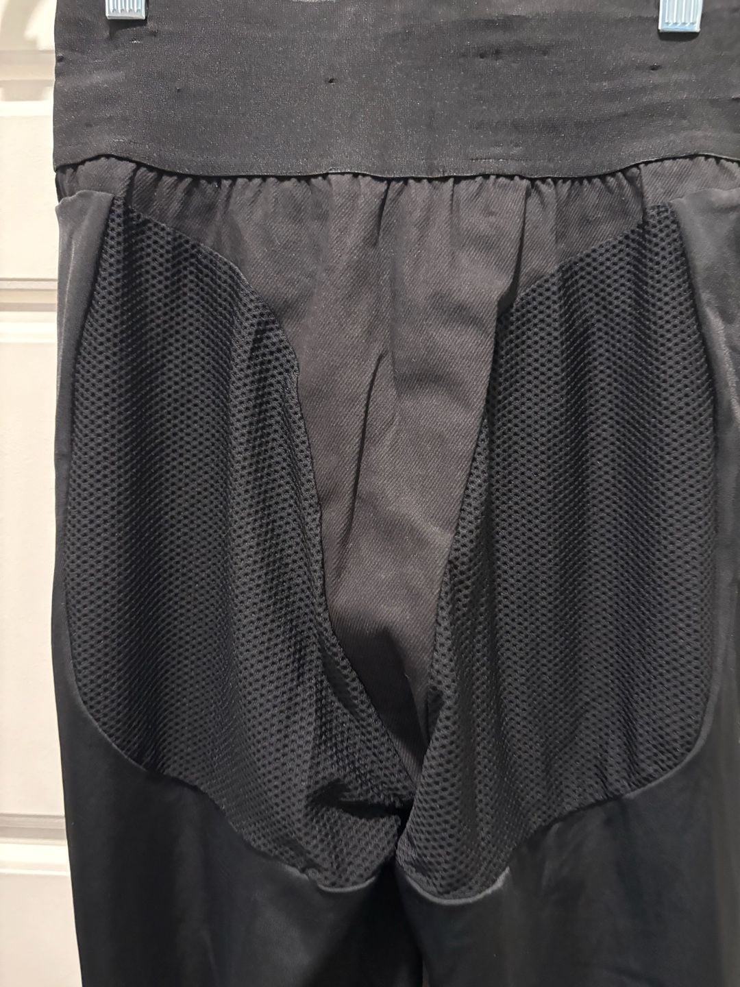 GSUWOO Stirrup Mesh Leggings Black 7