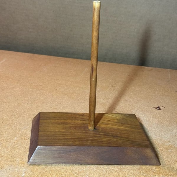 Handmade Wooden Display Stand Pen Holder Rod Wood