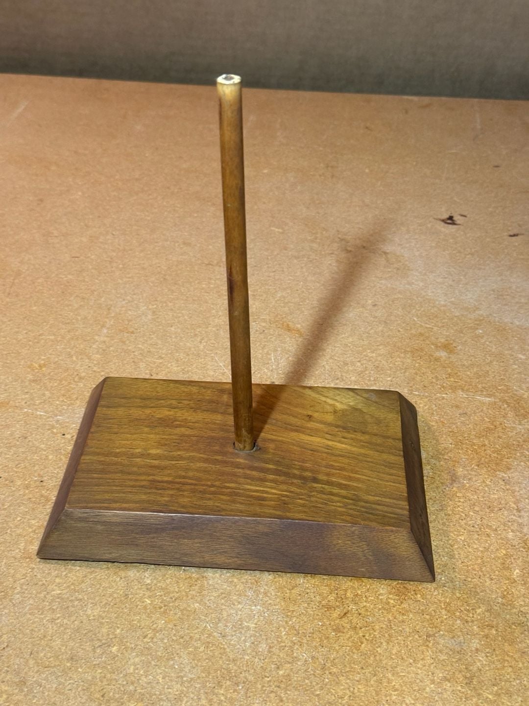 Handmade Wooden Display Stand Pen Holder Rod Wood 2