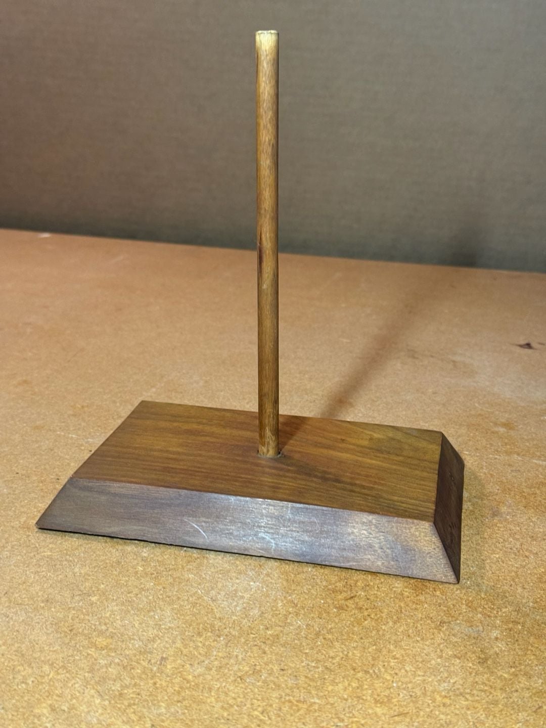 Handmade Wooden Display Stand Pen Holder Rod Wood 3