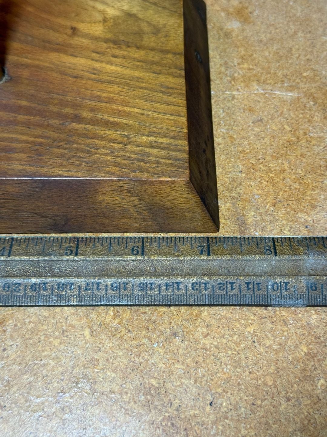 Handmade Wooden Display Stand Pen Holder Rod Wood 7