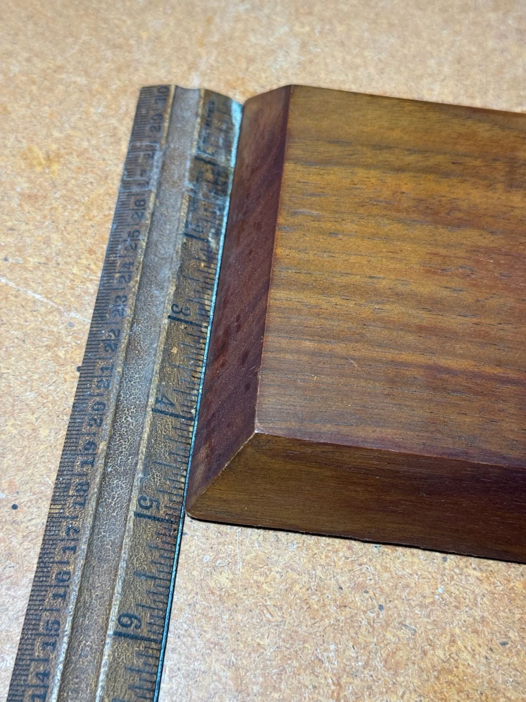 Handmade Wooden Display Stand Pen Holder Rod Wood 8