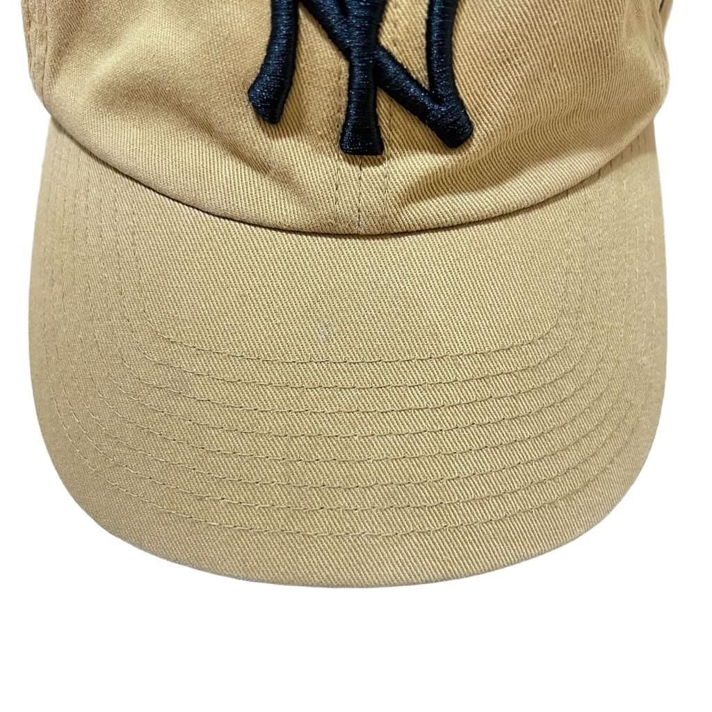 '47 Brand New York Yankees Clean Up OSFA Khaki Baseball Cap 3