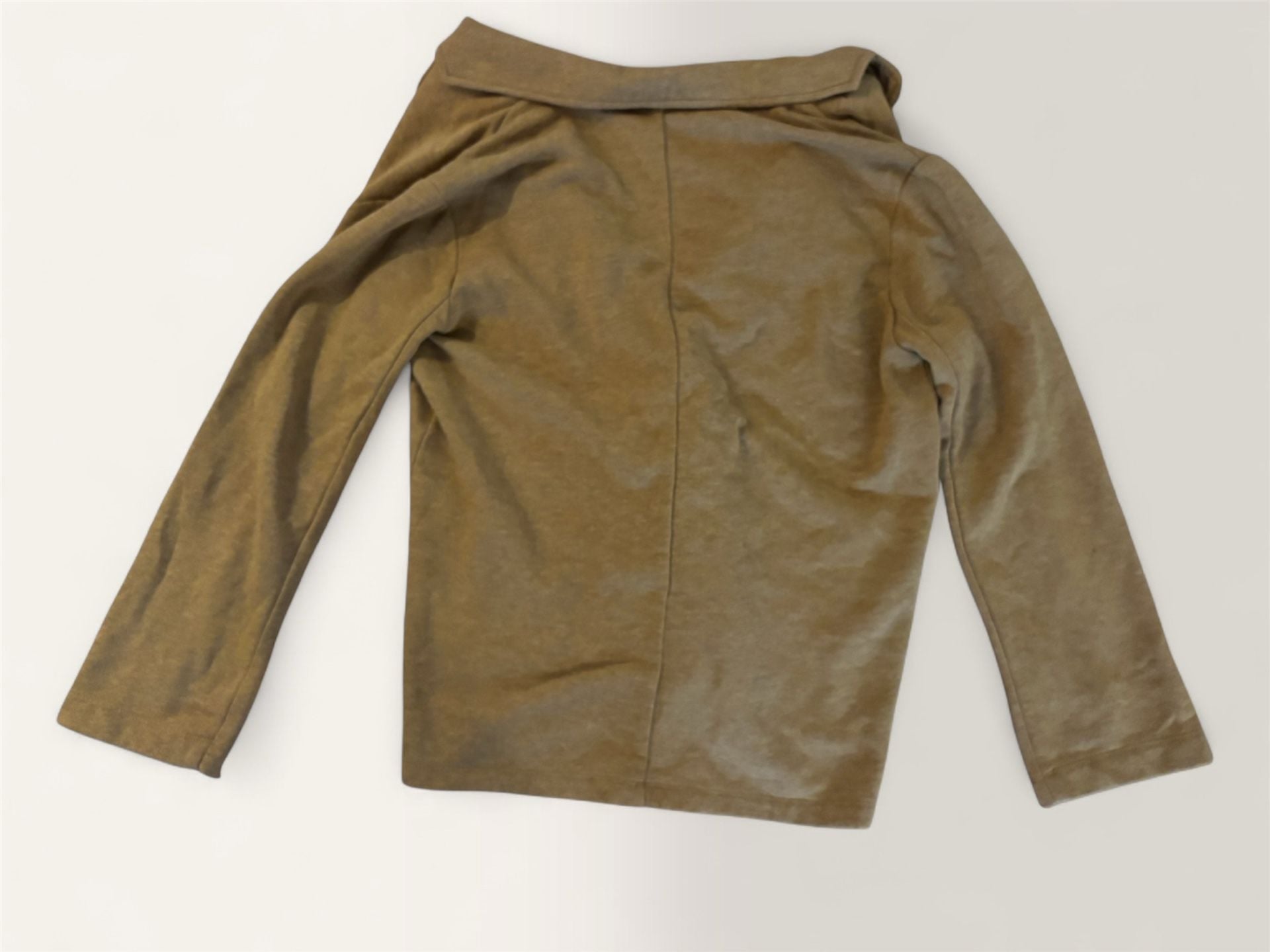 Universal Thread Slouch Blazer Size S Brown Fleece-Lined 3