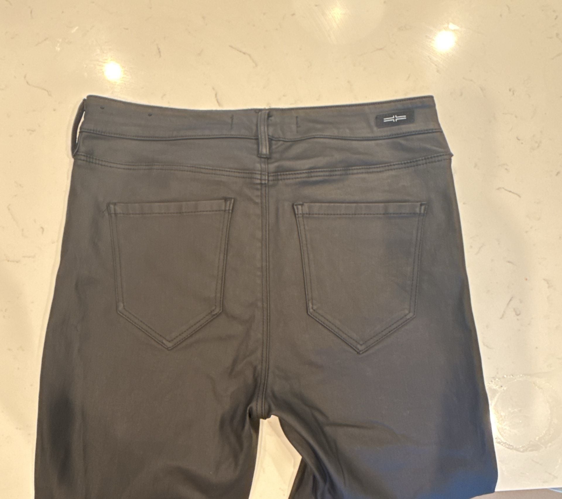 Liverpool Coated Skinny Jeans Size 8 Black 4