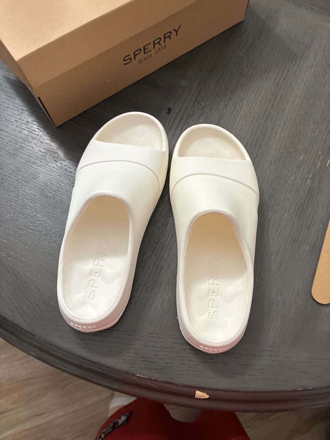 Sperry Float Slide Size 9 M White 3