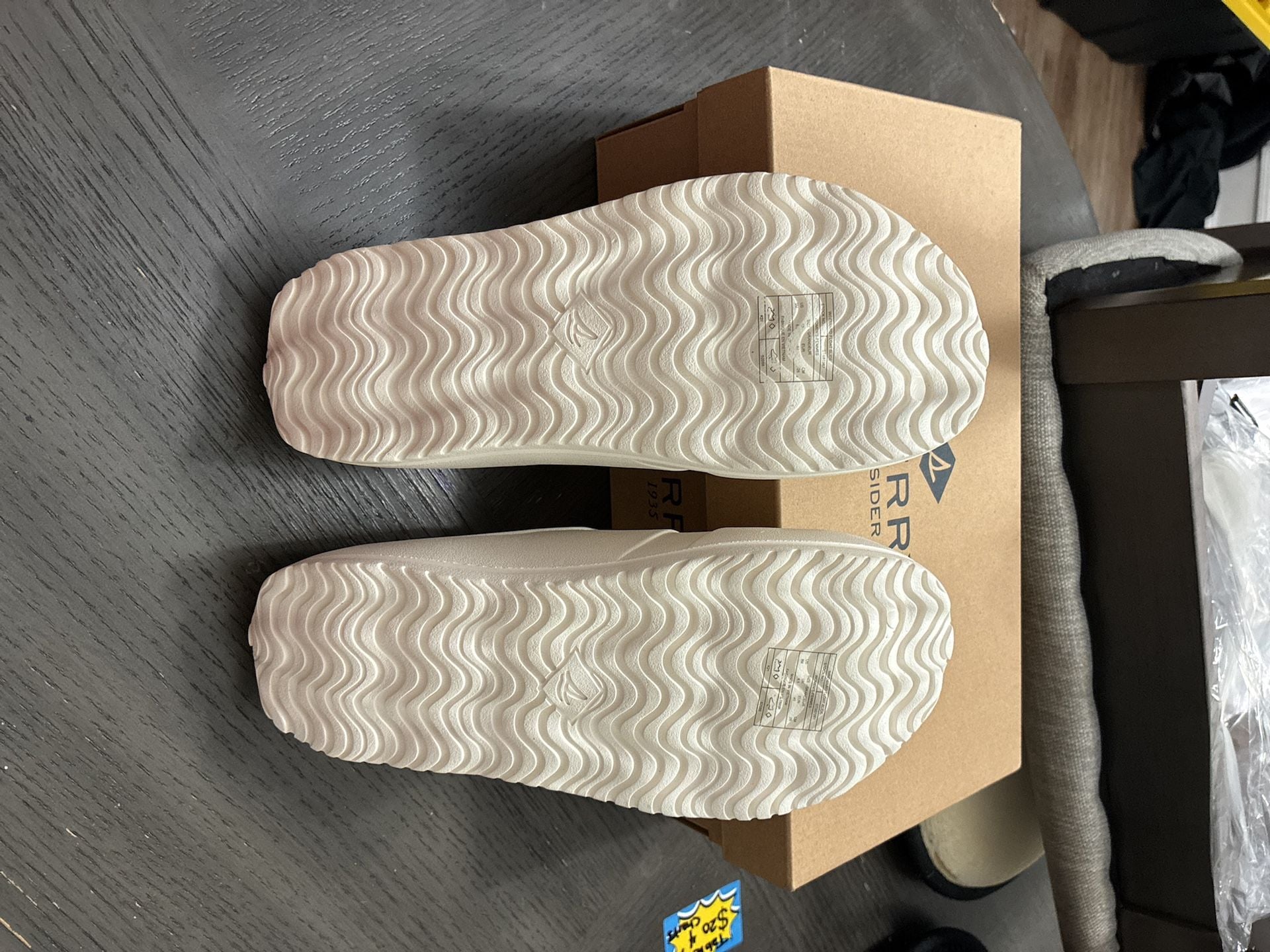 Sperry Float Slide Size 9 M White 6