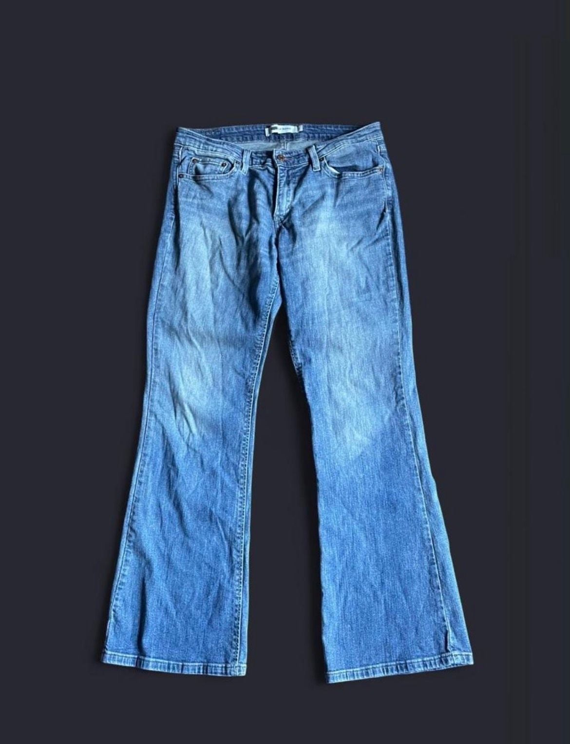 Levi's Bootcut Jeans 11 / 30x32 Medium Wash Blue Denim Mid Rise 2
