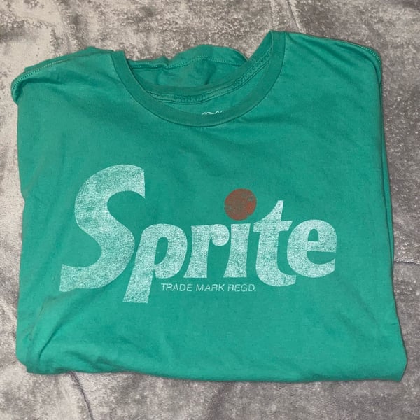 Coca-Cola Sprite Graphic T-Shirt Green