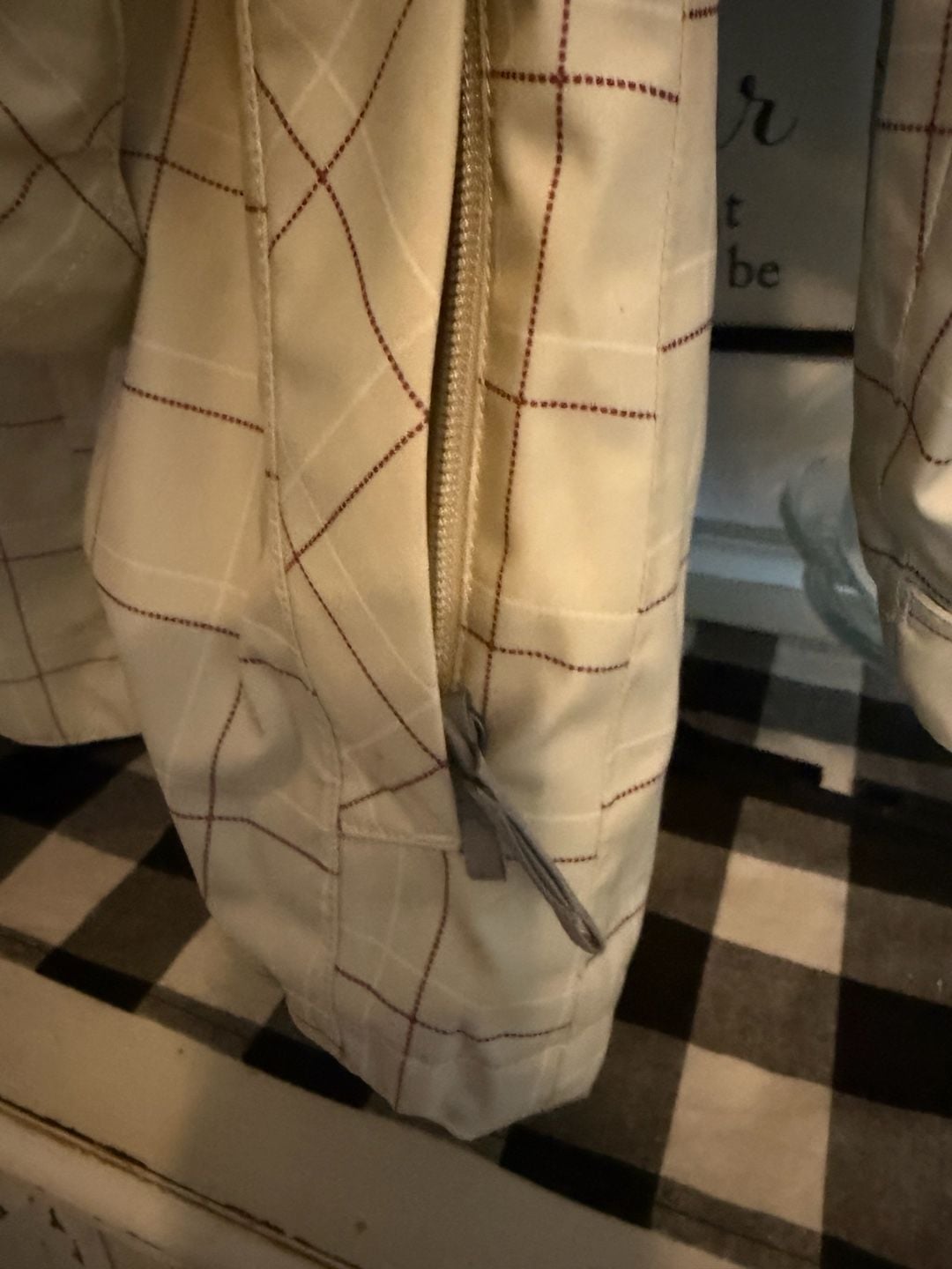 The North Face Plaid Jacket Size L (14/16) White Purple 6