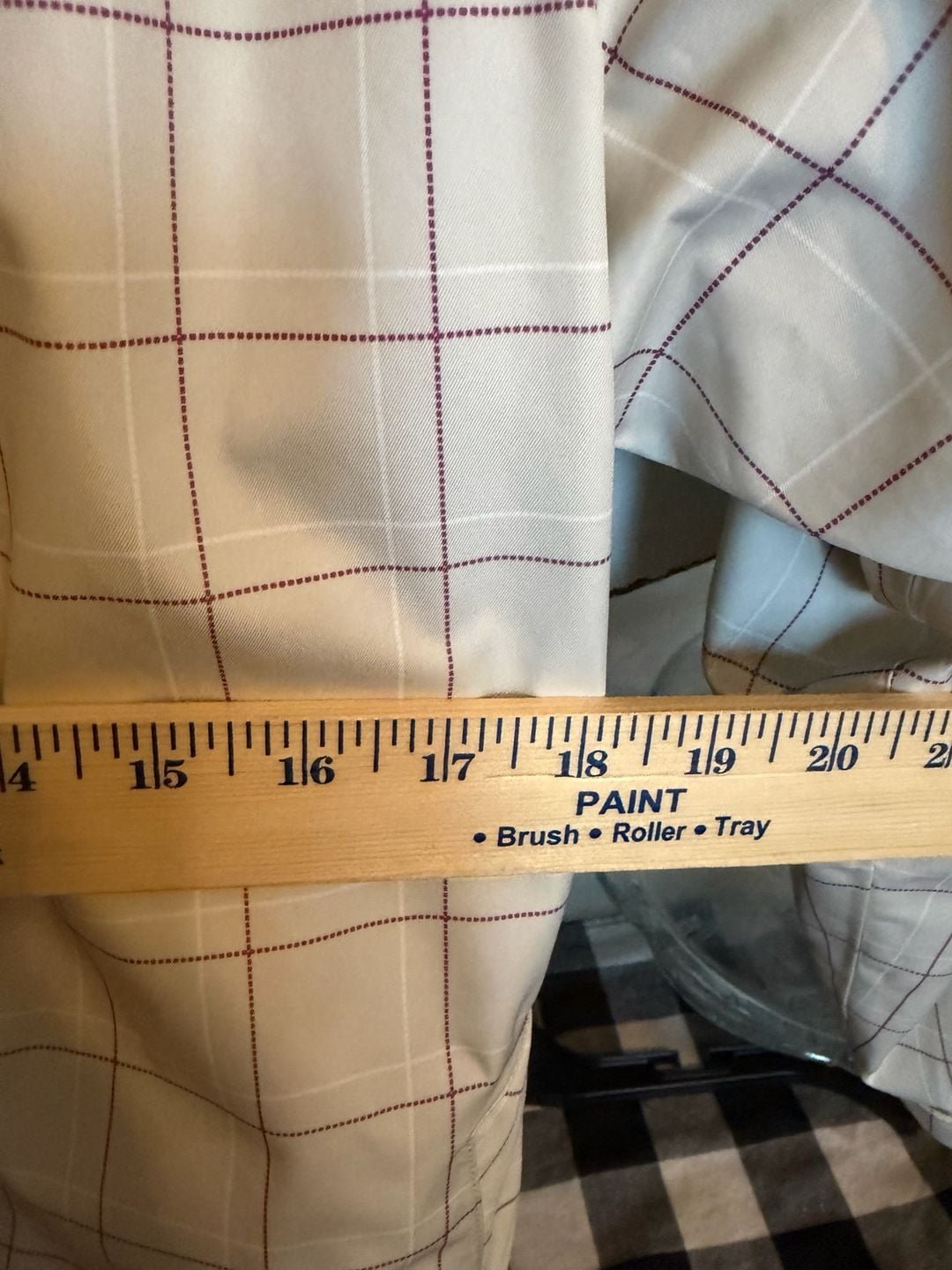 The North Face Plaid Jacket Size L (14/16) White Purple 14