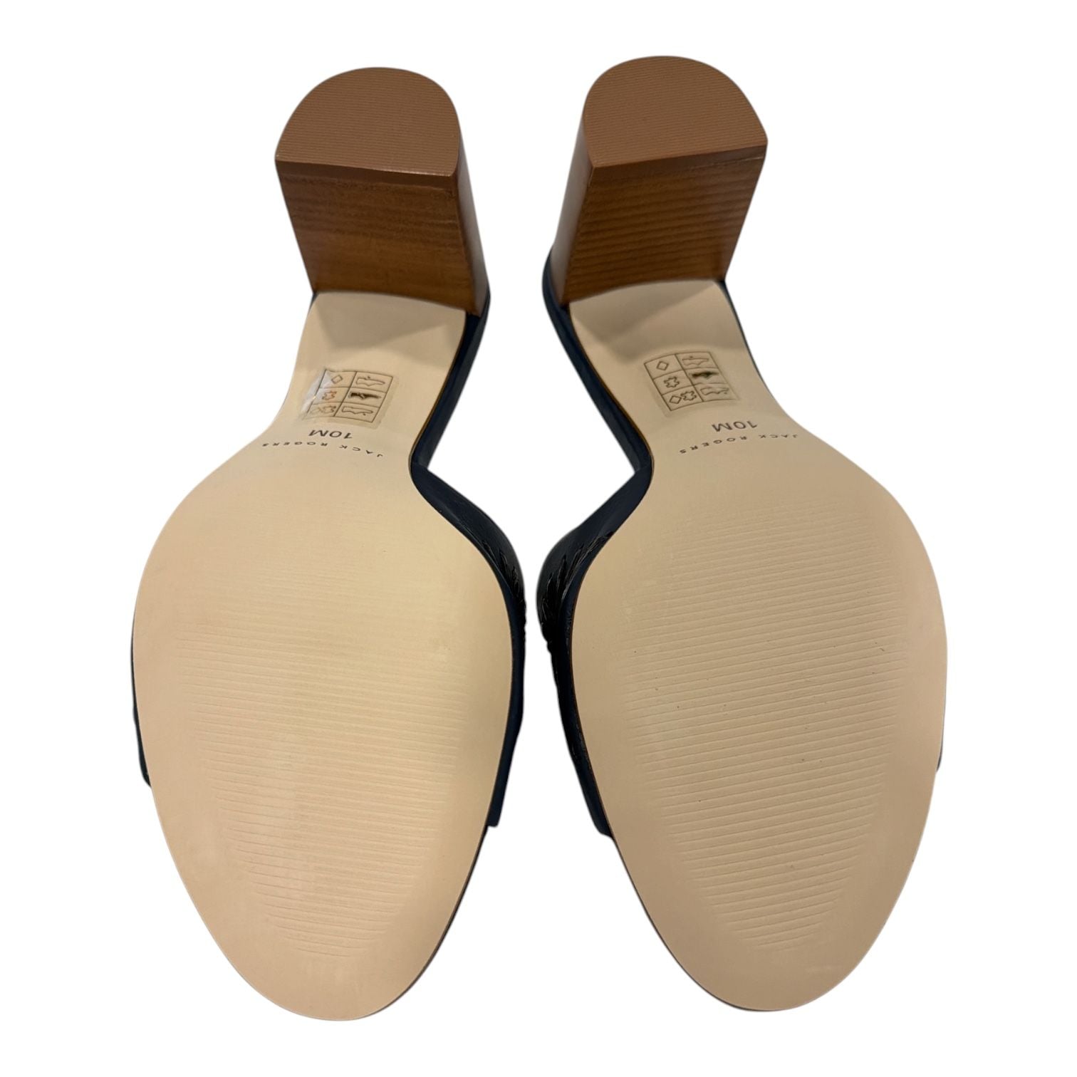 Jack Rogers Somerset Slide Sandals Size 10M Navy Blue NIB 6