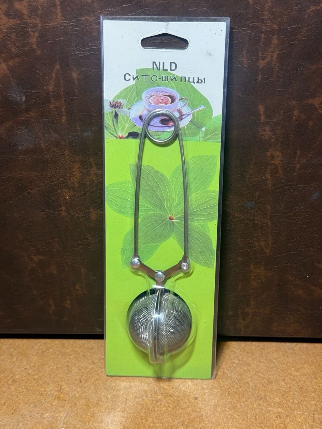 Gustave 1.8 inches Stainless Steel tea strainer spoon with Handle NWT 2