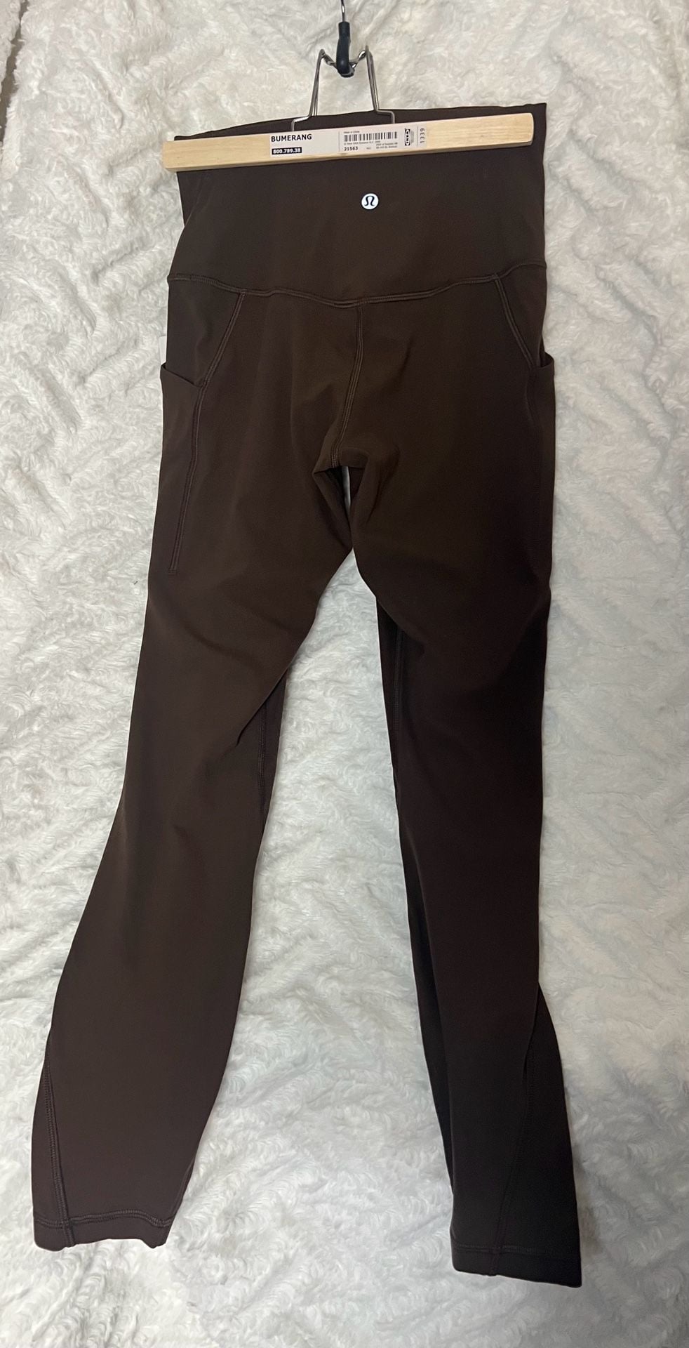 NWT Lululemon Align HR Pant 25 Pocket Size 6 Brown Nulu Leggings 3